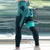 Solid Colors Tiktok  Fitness & Yoga  girls Breathable  Leggings - Birmon