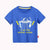 Space Print Summer T-shirt for Boys - D / 3T