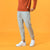 Spring new causal comfortable jogger trousers plus size back pockets drawstring plus size Men's sweatpants - Birmon