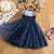Summer Girls & Baby Dresses - Dress 2 Dark blue / 5