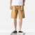 Summer Men Cotton Cargo Shorts - Khaki / 6XL