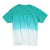 Summer new hang dye contrast color 100% cotton tops causal breathable plus size t-shirt - Birmon