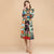 Summer Runway Luxury Vintage Multicolor Dress - Birmon