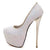 Eilyken New Platform Sexy Ultra High Heels for Woman - white / 3 - 200001012