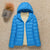 Winter Women Ultralight Thin Down Jacket - Blue / 4XL