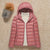 Winter Women Ultralight Thin Down Jacket - Pink / 4XL