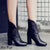 Women Elegant Warm Ankle Boots - blackD / 10