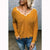 Women Knitted V Neck Sweaters