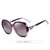 Women Polarized Gradient Lens Designer Sunglasses - Purple