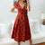 Women Vintage Polka Dots Dress