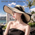 Women’s Summer Beach Big Brim Hat - K60-Beige2 / M(55-60cm)Adjustable