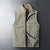 Wool Fleece Men Vest - LightGreen / 4XL